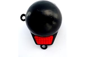 MarineNow Coated Downrigger Cannon Ball Weight with Keel – Vinyl-Coated Trolling Weight for Boats – Choose 4 lb, 8 lb, 10 lb, 12 lb, or 15 lb – Accurate Depth Tracking & Anti-Twist Design