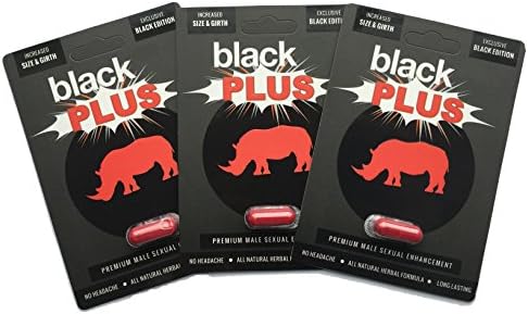 Rhino Black Strong Man Enhancement Sex Pills increase male libido Plus Version (3)