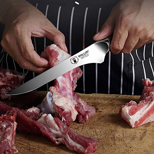 WALLOP Boning Knife Flexible Fillet Knife Poultry Knife 6 inch for