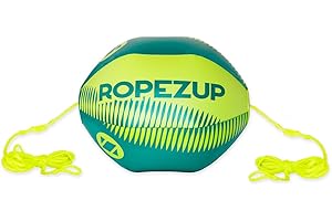 ZUP RopeZUP Tow Assist Ball with 60' Rope for Towable Tubes, Reduces Drag & Improves Overall Performance