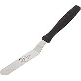 Mercer Culinary Offset Spatula, 4.5 Inch, Stainless Steel,Black
