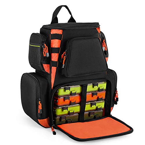Magreel Multifunctional Fishing Tackle Backpack Pike Frenzy