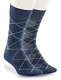 Harbor Bay Big & Tall 2-Pack Argyle Socks