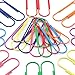 NXG 40 Pack 4 Inches Mega Large Paper Clips - 8 Colors 100mm Office Supply Accessories Cute Paper Needle Multicolor Bookmark.