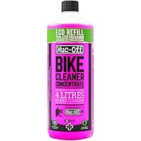 Muc-Off Bike Cleaner Concentrate, 1 Liter - Fast-Action, Biodegradable Nano Gel Refill - Mixes with Water to Make Up to 4 lit