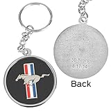Genuine Ford Mustang 50 Years 50th Anniversary Keychain Key Chain - LIMITED EDITION