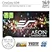 Elite Screens Aeon CineGrey 5D, 150 inch Diagonal 16:9, Edge Free Ceiling Light Rejecting and Ambient Light Rejecting Fixed Frame Projection Projector Screen for Movie Home Theater, AR150DHD5