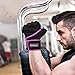 Trideer Weight Lifting Gloves with 18” Wrist Wraps Support, Pro Padded Gym Gloves for Powerlifting, Cross Training, Workout, Best for Men & Women (PAIR) (Rose, XS (Fits 6.3-6.9 Inches))