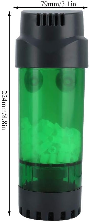 Pssopp Professional Aquarium Sponge and Moving Bed Biochemical Filter with Suction Cup - Image 5