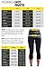 Zaggora Hot Pants Weight Loss Neoprene Fat Burn Capri, Womens, Black, Small