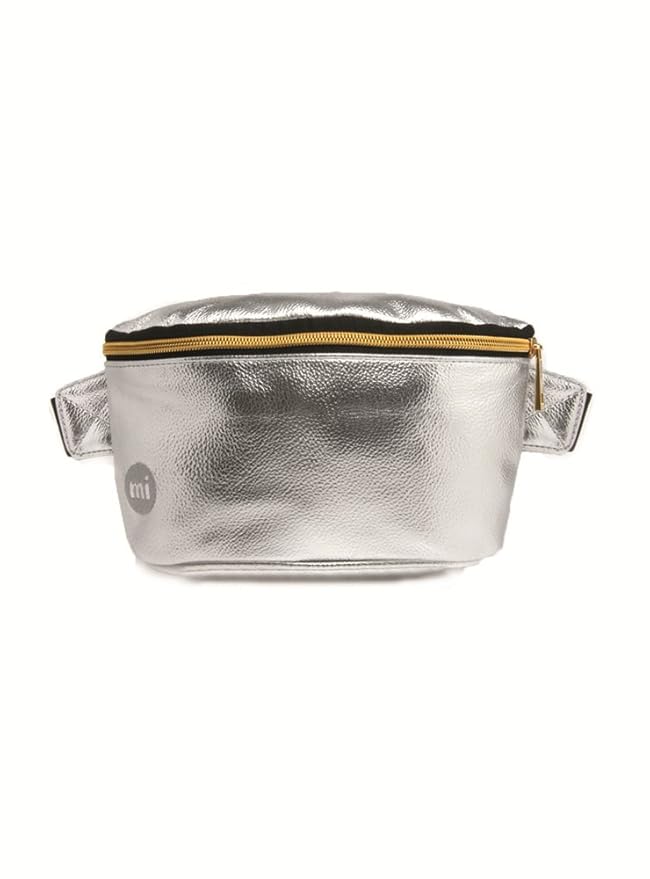 Metallic Silver Bum Bag Silver Amazon.co.uk Clothing