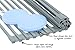Roll Up Dish Drying Rack - Solid Steel (Unique Square Rod Design) Silicone Over The Sink Dish Drainer + BONUS Dish Scrubber - Large 20.5” x 12.75” (Mid Gray) - Also Useful as a Trivet and Cooling Rack