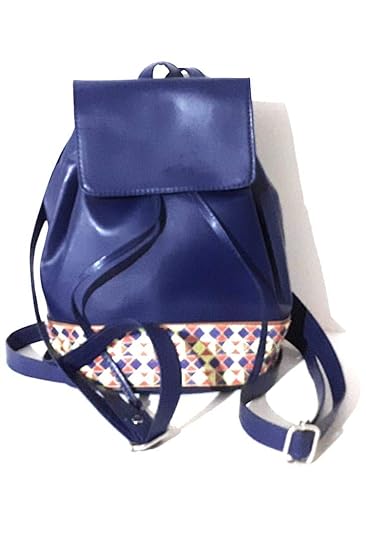 Leethal Womens Embroidery PU Backpack