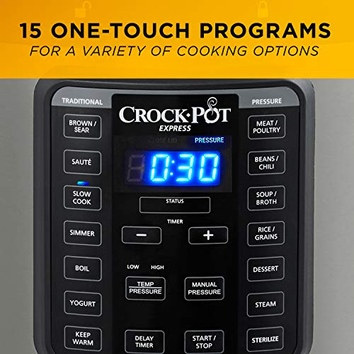 CrockPot 2097590 10Qt. Express Crock MultiCooker with Easy Release
