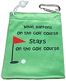 Giggle Golf - Microfiber What Happens Tee Bag