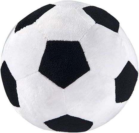 LIOOBO Pelota de Peluche en Forma Fútbol Juguete Deportivo para la ...