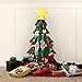 MAJALiS 3D DIY Felt Christmas Tree Set with 25pcs Decorative Ornaments Creative Xmas Gifts Christmas Decorations for Toddlers Kids Children with Gift Bag