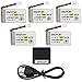 Syma X5C Drone Battery ENGPOW 3.7v 750mAh Lipo Battery for X708W Drone S5 Drone Syma X5SW Syma X5C-1 X5SC-1 JJRC H42 H23 Goolrc T32 UDI U45 RC Quadcopter by ENGPOW 5PCS Lipo Battery with X5 Charger.