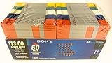 50 Pack Sony Floppy Disk Diskettes 3.5" MFD-2HD Assorted Colors IBM
Formatted