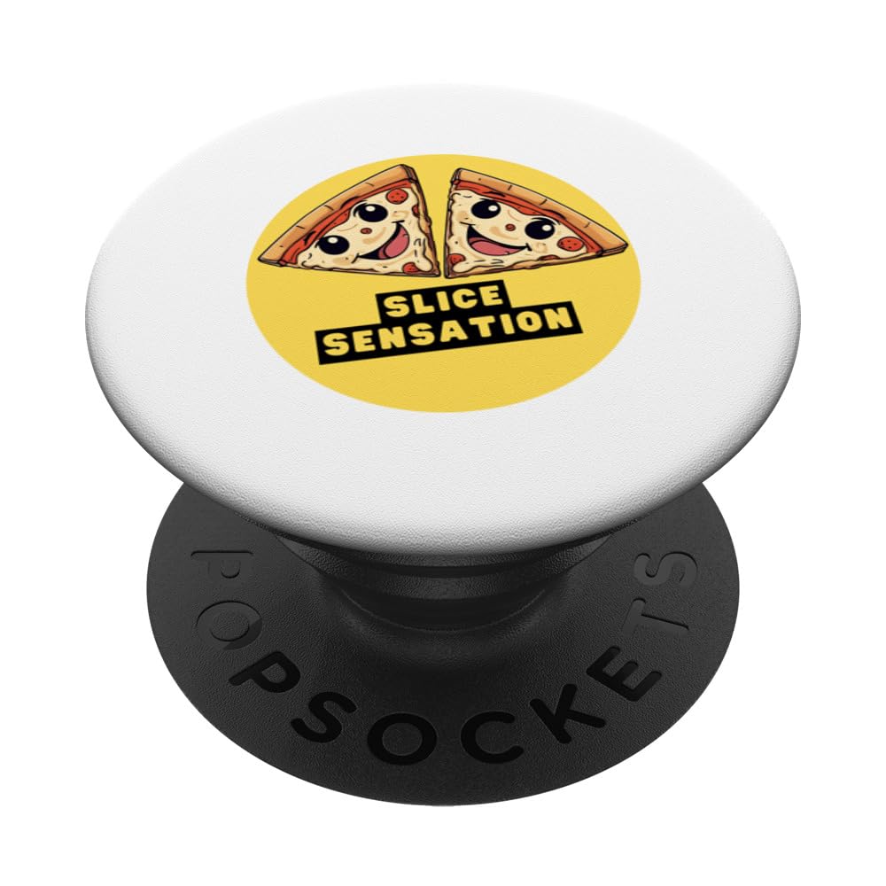 PizzaPuns Galore: Zesty Laughs & Cheesy Chuckles Collection PopSockets Swappable PopGrip