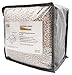 Everplush Diamond Jacquard Set, 4 x Hand Towels (16 x 30 in), Khaki, 4 Count
