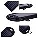Solar Charger, 5000mAh Waterproof Portable Solar Power Bank Dual USB output Solar Backpack Charger with Portable Camping Light and Compass for iphone android phone charger battery (Black)
