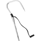 BLUEWING Fishing Gaff Hook Extra Sharp 316 Stainless Steel for Spear Harpoon Saltwater with Protection Cover for Mahi Tuna Wahoo