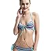 NYC-Fashion Bikini Crystal Charm Crossover Harness Waist Belly Body Chain Necklace (Gold)