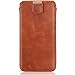 KAVAJ iPhone 8/7 / 6S / 6 Plus Holster Case Leather Miami Cognac-Brown Slim-Fit Pouch Leather Holster iPhone 8 Plus Wallet-Case Genuine Leather Cover with Business Card Holder Apple iPhone8 Plus