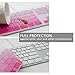 All-inside Ombre Pink Keyboard Cover for iMac Wired USB Keyboard
