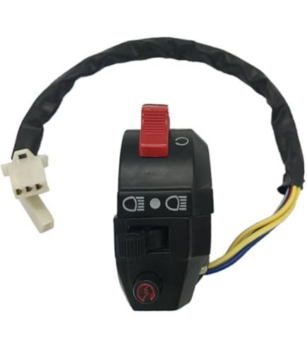 シングルケット Amazon.com: KDSG Kazuma Kill Switch Headlight Start 7 Wire LH Left