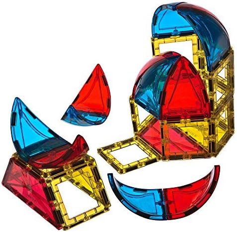 Playmags Award Winning 28 Piece DOME Set with 3 different shapes by Playmags