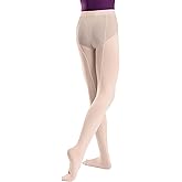 So Danca - Child Mesh Seamed Convertible Tights, Ultra Soft Pro, Ballet, Dance, 85% Nylon / 15% Spandex - TS95