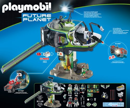 PLAYMOBIL 5149 - E-Rangers Future Base – Bild 4