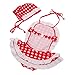 Swimwear,Swimsuit Kiddom Baby Girls Tartan Housewife Style One-piece Bathing Suit