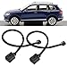 Aramox Brake Sensor, 2Pcs Front Brake Pad Wear Sensor 7P0907637 for VW Touareg 2010-2014 Porsche Cayenne 2010