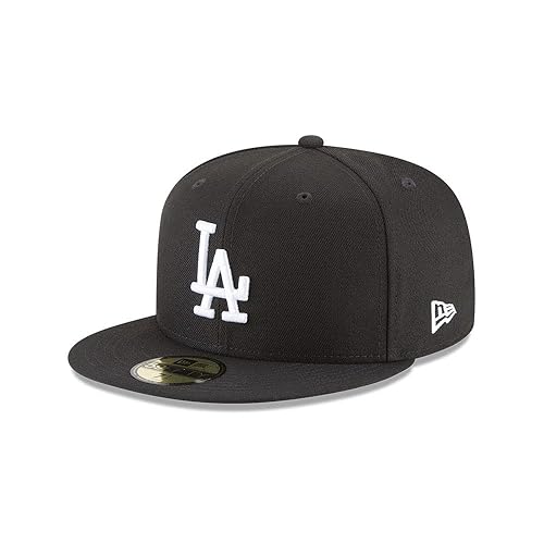 New Era 59Fifty Hat MLB Basic Los Angeles Dodgers LA Black