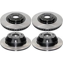 AutoShack Rear E-Coated Brake Rotors And Brake Calipers Black Replacement 2011 2020 Kia Sorento 2010 2016 Hyundai Santa Fe 2013 2016 Santa Fe Xl 2013 201 - Foto 2