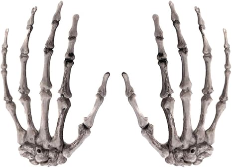 Amazon Jinbs 手骨爪 ドクロ手爪 お化け屋敷 ハロウィン コスプレ コスチューム いたずら小道具 スケルトン ホラー ゾンビの手 コスチューム用 変装小物 万聖節 文化祭 学園祭の飾り 1ペア コスプレ 仮装 通販