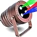 Laser Christmas Lights Outdoor Projector Light IP65 Star Laser Show Decoration Blue & Red & Green Aluminum Laser Spotlights Model-ARGB in Bronze By Cheriee