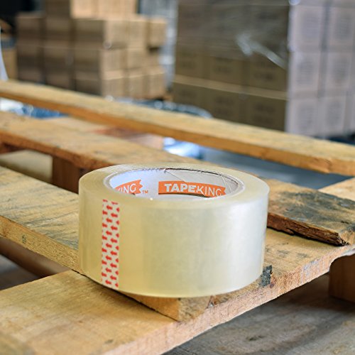 Tape King Clear Packing Tape Super Thick - 60 Yards Per Roll (Case of 36 Rolls) - Strong 3.2mil, Heavy Duty Adhesive Commercial Depot Tape for Moving, Sealing, Packaging Shipping, Office & Storage