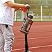 SOCOO Sport Water Bottle|1/3 Reusable Gallon Water Jug | 34oz/1.0 Litre Kids Water Bottle| Healthy Hydration Big Water Bottle|BPA Free|Leak-Proof Plastic Water Bottle (1.0L Clear Black)