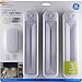 GE Under Cabinet Light, 3 Pack, 10 Inch, Wireless, Battery Operated, Remote Control, 70 Lumens, Tap Light, LED Closet Light, Night Light for Kitchen, Closet and More, 38558