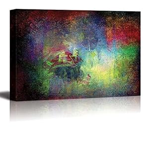 Abstract with a Grundge Background