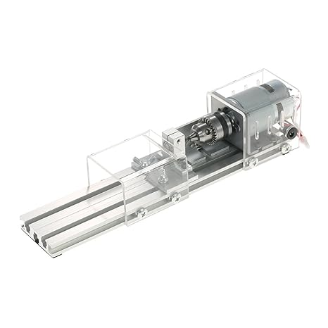 KKmoo 100 Watt Mini Perlen Maschine Miniatur Drehmaschine DIY Holzbearbeitung Buddha Perle Drehmaschine Schleifen und Poliere