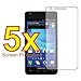 5x Samsung Galaxy S 2 II AT&T SGH-i777 Premium Clear LCD Screen Protector Cover Guard Shield Protective Film Kit (5 Pieces)