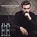 Polished Gentleman Beard Wash and Conditioner Set - Softens and Strengthens - Beard Shampoo with Growth Oil - Moisturizer & Beard Thickener - Tea Tree Unscented - Paraben-Free & Sulfate-Free (16oz)