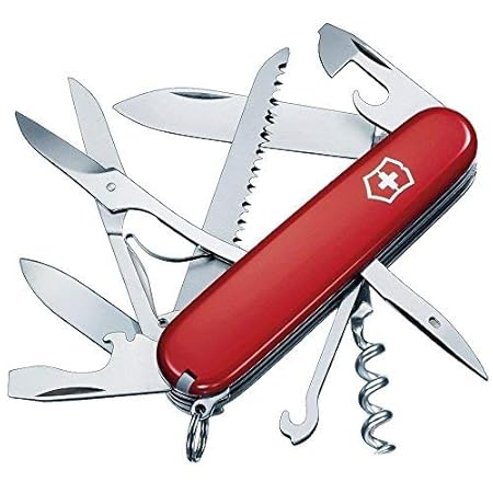 Victorinox Huntsman Red Swiss Army Knife (1.3713)