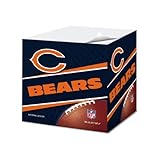 Chicago Bears 2.75-Inch Sticky Note Cube, 550 pages - NFL (CUS-QUE)