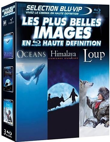 Les Plus Belles Images En Haute Définition : Océans + Himalaya, L'enfance D'un Chef + Loup - Pack